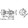 M10x75 CARRIAGE BOLT C/W NUT BZP thumbnail-2