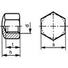 M6 HEX CAP NUT LOW BZP (6) thumbnail-3