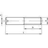 M4x25 SLOTTED SET SCREW DIN427A2 thumbnail-1