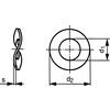 M6 WAVE SPRING WASHER - A4/316ST/STEEL DIN 137B thumbnail-2