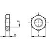 G1.1/2BSPF PARALLEL PIPE NUT A4 thumbnail-1