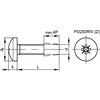 M5x20 POZI RSD CHEESE HEAD THREAD ROLL SCREW A2 thumbnail-1