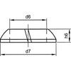 M20 CONICAL SPRING STEEL SPLIT COLLAR WASHER DIN 74361C thumbnail-2