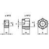 M20 HEX SLOTTED/CASTLE NUT A2 thumbnail-1