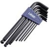 Hex Key, L-Handle, Hex Ball, Metric, 2.5-10mm, 7-piece thumbnail-0