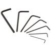 Hex Key, L-Handle, Hex, Metric, 0.7-3mm, 7-piece thumbnail-0