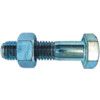 M8x20 HEX HEAD BOLT + NUT BZP(GR-4.6) thumbnail-3