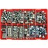 ASSORTED ZINC PLATED MINI CLIPS (NUT & BOLT) 160PC thumbnail-0