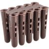 67-602 HDPE  Plastic Plugs Brown (PK-1000) thumbnail-0