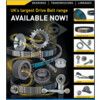 B42 17 x 1067mm Standard Drive V-belt Wrapped - Section B (17mm x 11mm) thumbnail-3