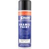 Rust Covering Smooth Black Enamel Aerosol Paint - 500ml thumbnail-0