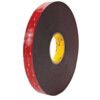 VHB™ 5952 Double Sided Tape, Acrylic Foam, Black, 19mm x 11m thumbnail-0