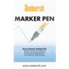 Paint Marker, White, Medium, Permanent, Bullet Tip, Single thumbnail-1