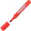 Permanent Marker Pen, Red, Medium, Bullet, Non-Retractable, 1 Pack thumbnail-0