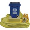 Chemical Spill Kit, 360L Absorbent Capacity Per Kit, Wheeled Bin thumbnail-0