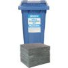 Maintenance Spill Kit, 120L Absorbent Capacity Per Kit, Wheeled Bin thumbnail-0