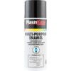 Multi-Purpose Gloss Black Enamel Aerosol Paint - 400ml thumbnail-0