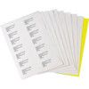 MULTI PURPOSE LABELS 2 PER SHEET (100) thumbnail-0