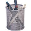 KF00846 MESH PEN POT SILVER thumbnail-0