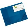 Elasticated Folio Blue A4 KF02312 thumbnail-0