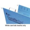 3000058 CRYSTALFILE FLEXI TAB INSERTS WHT (PK-50) thumbnail-0