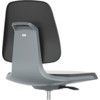 Labsit 4 High PU Workplace Chair with Castors and Footring Anthracite - Grey thumbnail-0