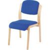 RENOIR CONFERENCE BEECH SIDE CHAIR BLUE thumbnail-0