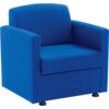 UNIVERSAL ARM TO SUIT MODULAR RECEPTION SEAT BLUE thumbnail-0