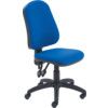 H/BACK OPERATOR CHAIR ROYAL BLUE FABRIC thumbnail-0