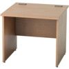 SATELLITE 800mm PANEL END STANDARD DESK BEECH thumbnail-0