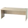 SATELLITE 1800mm PANEL END STANDARD DESK MAPLE thumbnail-0