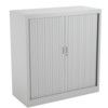 TALOS 1050mm STEEL SIDE OPENING TAMBOUR CUPBOARD - GREY thumbnail-0