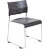 TWILIGHT STACKING CHAIR - BLACK thumbnail-0