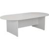 Oval Meeting Table, White, 1800mm Wide thumbnail-0