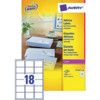 L7161 18 PER SHEET LASER LABELS (BOX-100) thumbnail-0