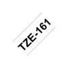 BROTHER TZE-161 36mm P-TOUCH TAPE BLACK/CLEAR thumbnail-0