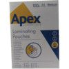 6003501 APEX LAMINATING POUCH A4M/DUTY CLR (PK-100) thumbnail-0