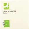 Q CONNECT 75x75mm QUICK NOTES CUBE YELLOW thumbnail-1