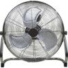 18" Chrome High Velocity Floor Fan, 3 Speed, Free Standing, 240V thumbnail-0