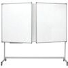 Magentic Folding Whiteboard with Mobile Castors 1800x1200mm thumbnail-1