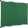 GREEN FELT BOARD MAYA ALUMINIUM FRAME 1200x900mm thumbnail-0