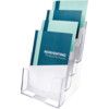 LITERATURE HOLDER A5 4-TI ER CLEAR 77901 thumbnail-0