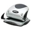 REXEL P225 PREMIUM 2 HOLE PUNCH SILVER/BLACK thumbnail-0