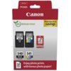 PG-540/CL-541 Inkjet Cartridges, C/W 50-Sheets Glossy Photopaper Pack thumbnail-0