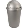 H10BB2 Bullet Grey Waste Bin - 50 Litre thumbnail-0