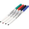 Velleda 1741 Series, Whiteboard Marker, Assorted Colours, Broad Tip Size, Bullet Nib, Pack of 4 thumbnail-0