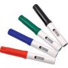 Flipchart Marker Pen, Assorted, Broad, Bullet, Non-Retractable, 4 Pack thumbnail-1