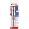 e-2185, Gel Pen, White, Non-Retractable, 0.7mm,  Pack thumbnail-0