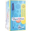 Inkjoy 100 Series, Ballpoint Pen, Blue, Fine Tip Size, 0.5mm Line Width, Pack of 50 thumbnail-1