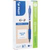 G-2 Series, Gel Pen, Blue, Fine Tip Size, 0.39mm Line Width, Pack of 12 thumbnail-2